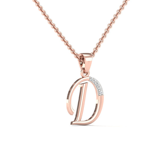 D Lab Grown Diamond Pendant