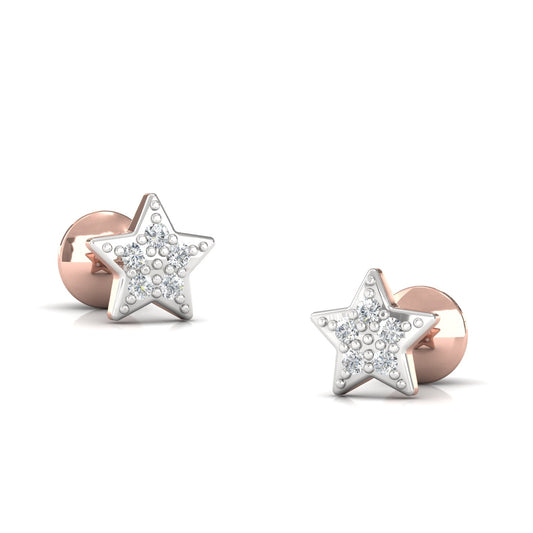 Star Lab Grown Diamond Earings