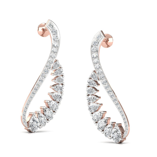 Kurve Lab Grown Diamond Earings