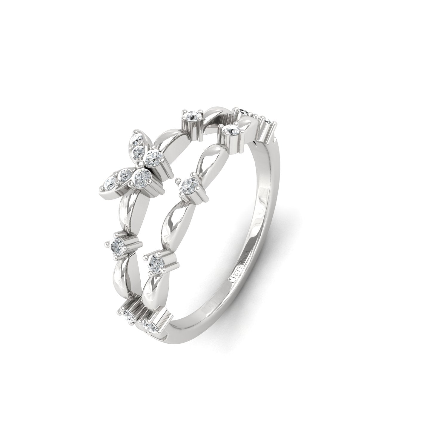 Posar Lab Grown Diamond Ring