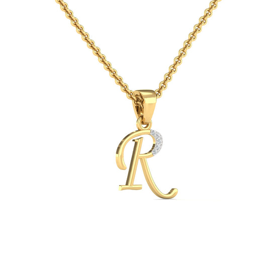 R  Lab Grown Diamond Pendant