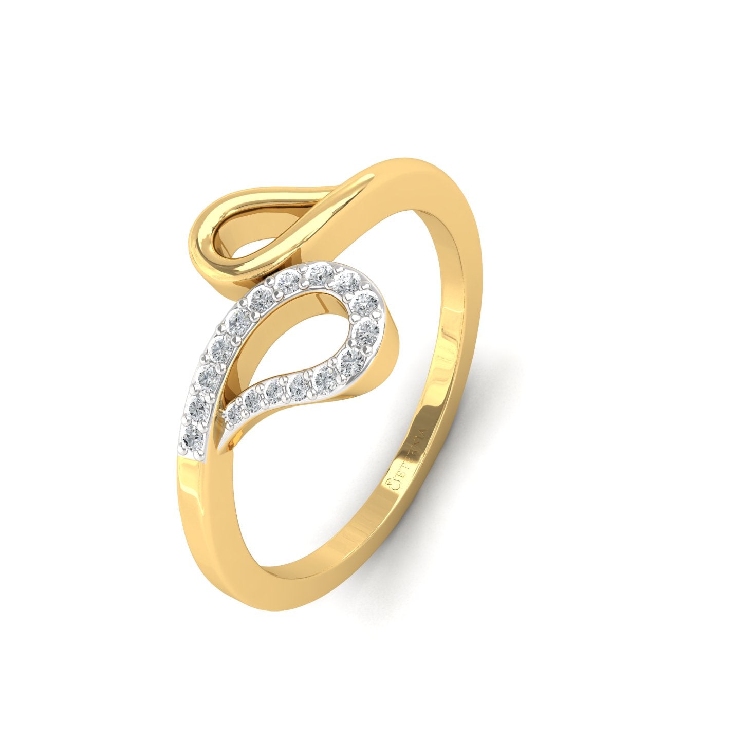 Anello Lab Grown Diamond Ring