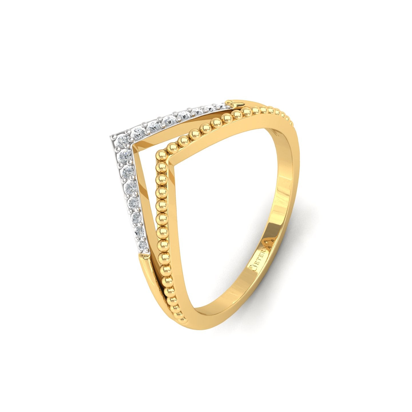 Vinkel Lab Grown Diamond Ring