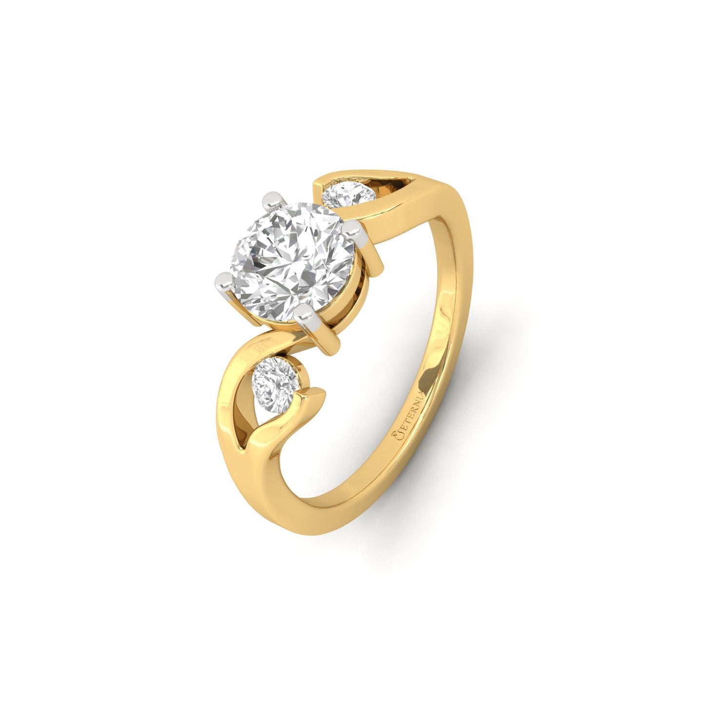 Trippel Lab Grown Diamond Ring