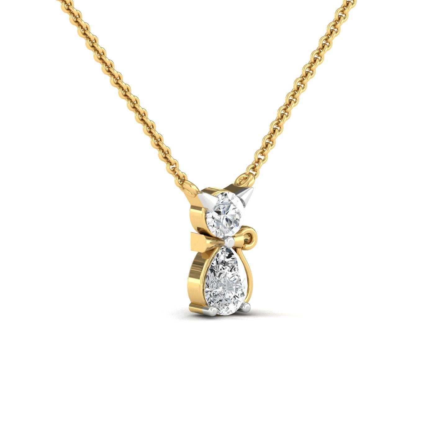 Kot Lab Grown Diamond Pendant