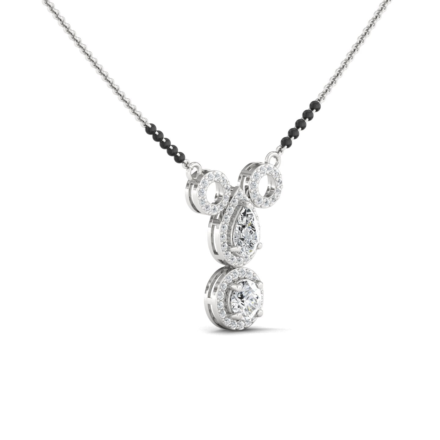 Kreis  Lab Grown Diamond Mangalsutra