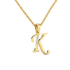 K  Lab Grown Diamond Pendant