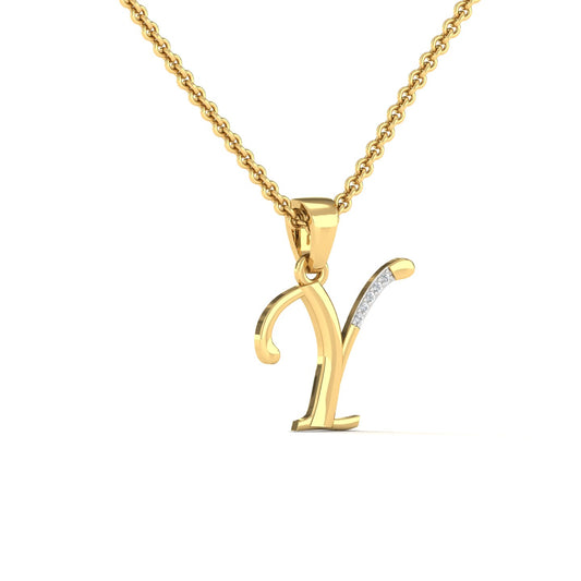 Y  Lab Grown Diamond Pendant