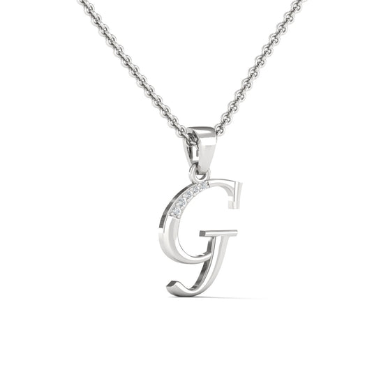 G Lab Grown Diamond Pendant