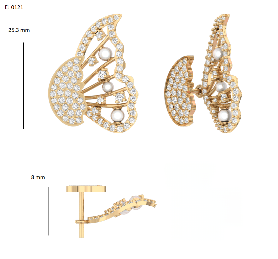 Tifoso Lab Grown Diamond Earings