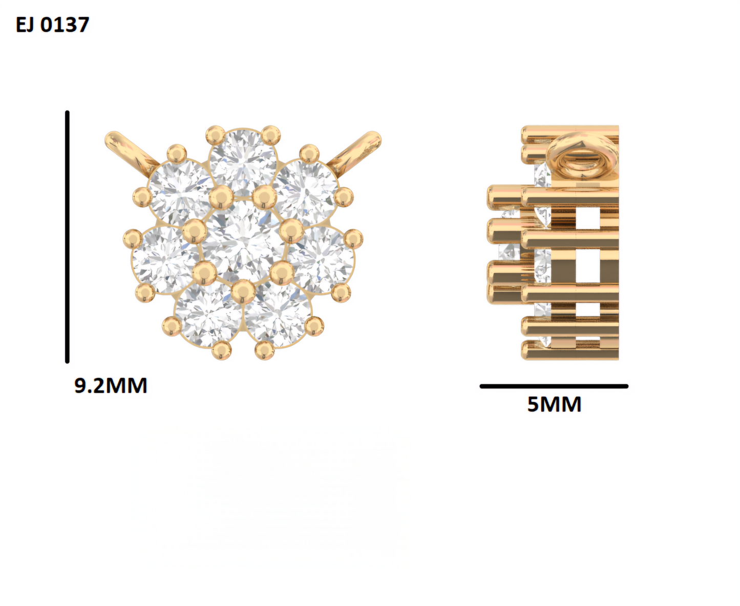 Welsh  Lab Grown Diamond Mangalsutra