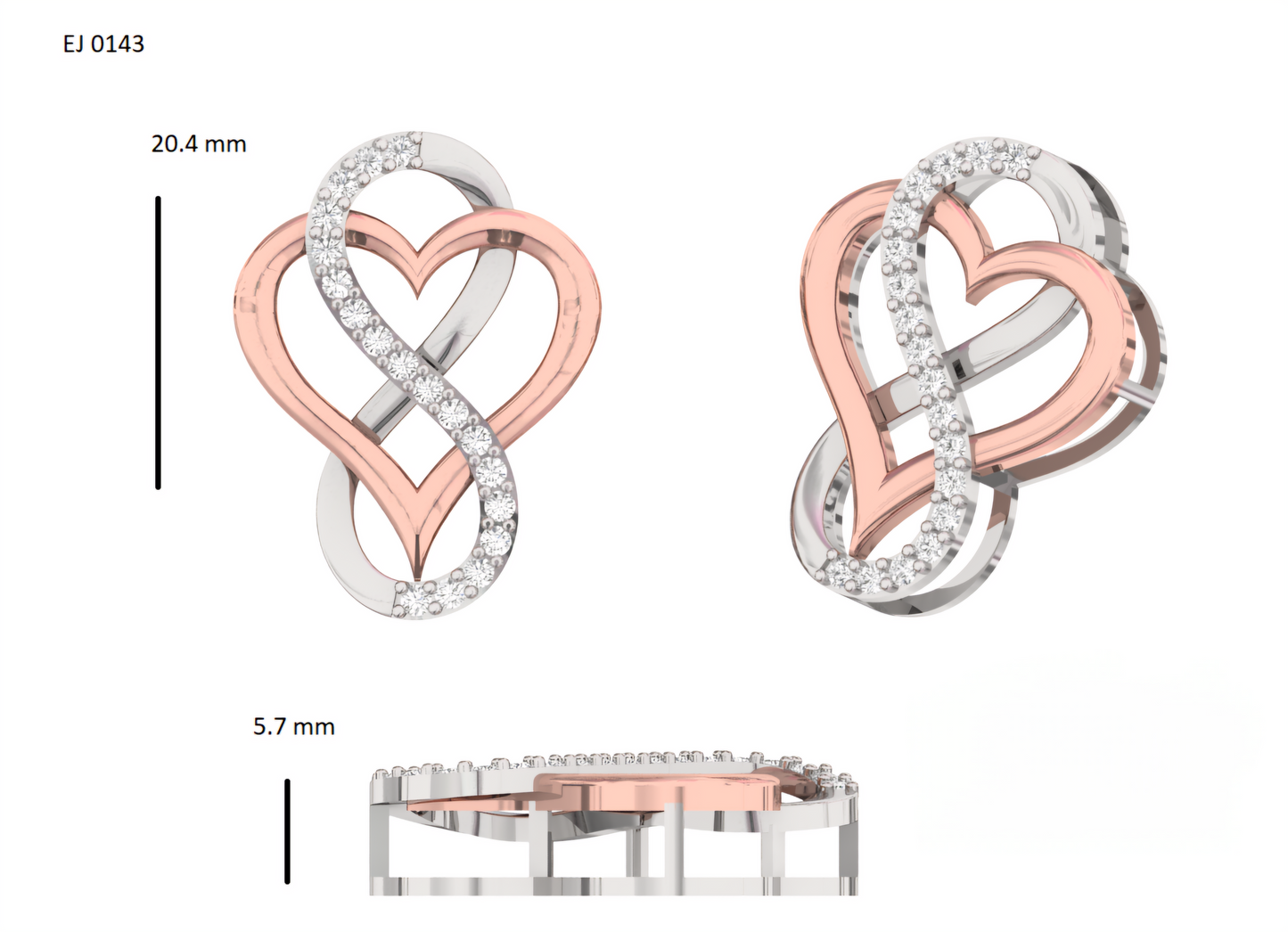 Akoma Lab Grown Diamond Pendant