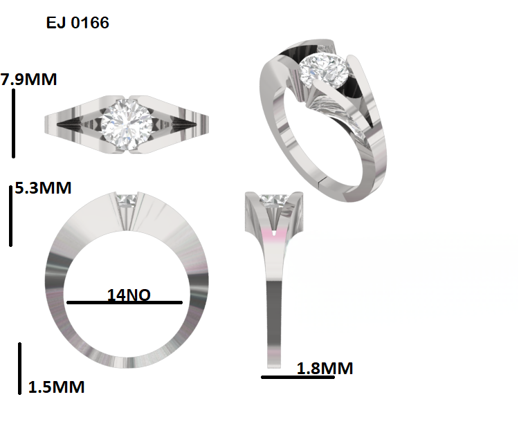 Movel Lab Grown Diamond Ring