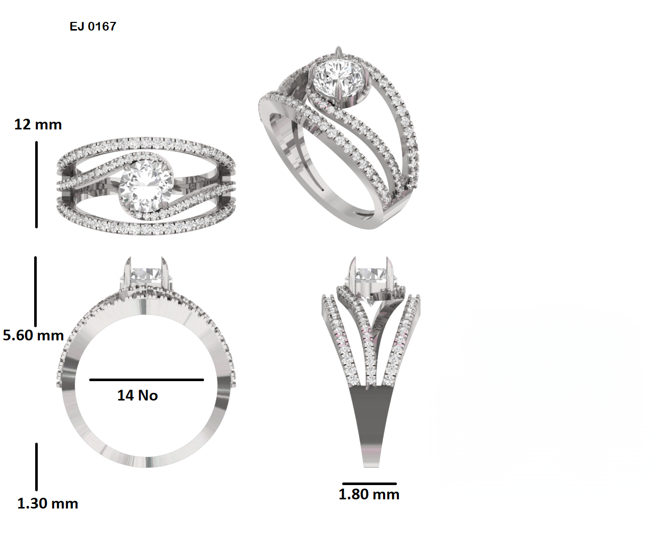 Raro Lab Grown Diamond Ring