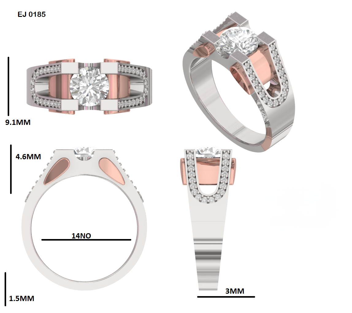 Kasse Lab Grown Diamond Ring