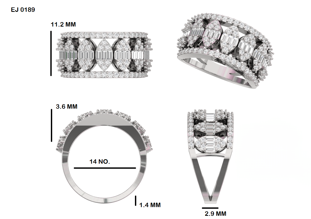 Saignant Lab Grown Diamond Ring