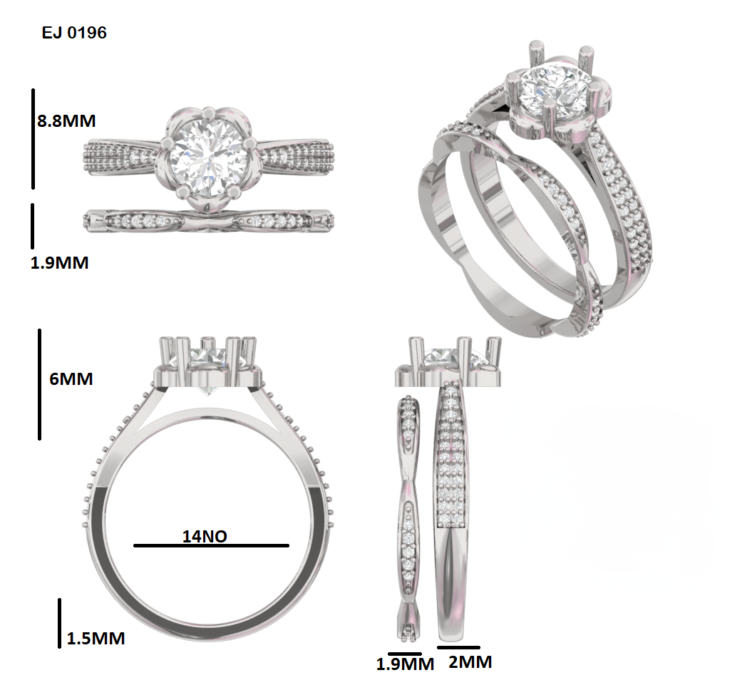 Omgiv Lab Grown Diamond Ring