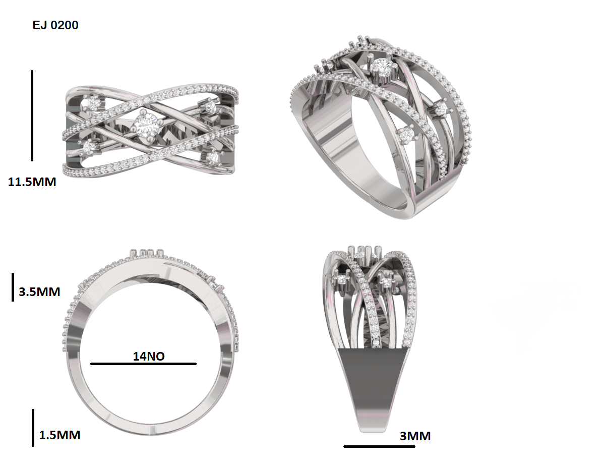 Vred Lab Grown Diamond Ring