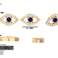 Letmy Lab Grown Diamond Evil Eye Earings