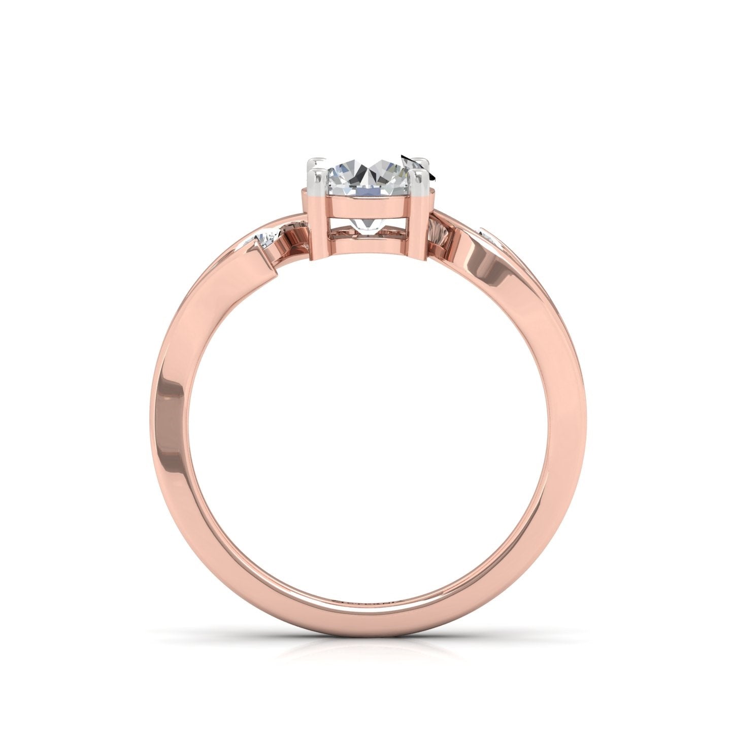 Trippel Lab Grown Diamond Ring