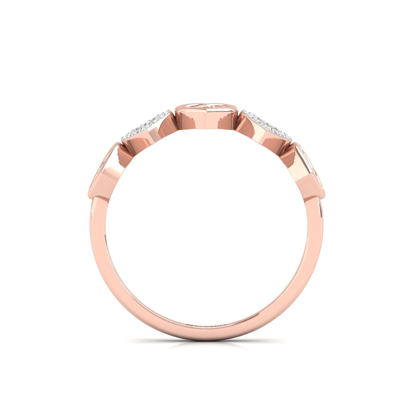 Herz Lab Grown Diamond Ring