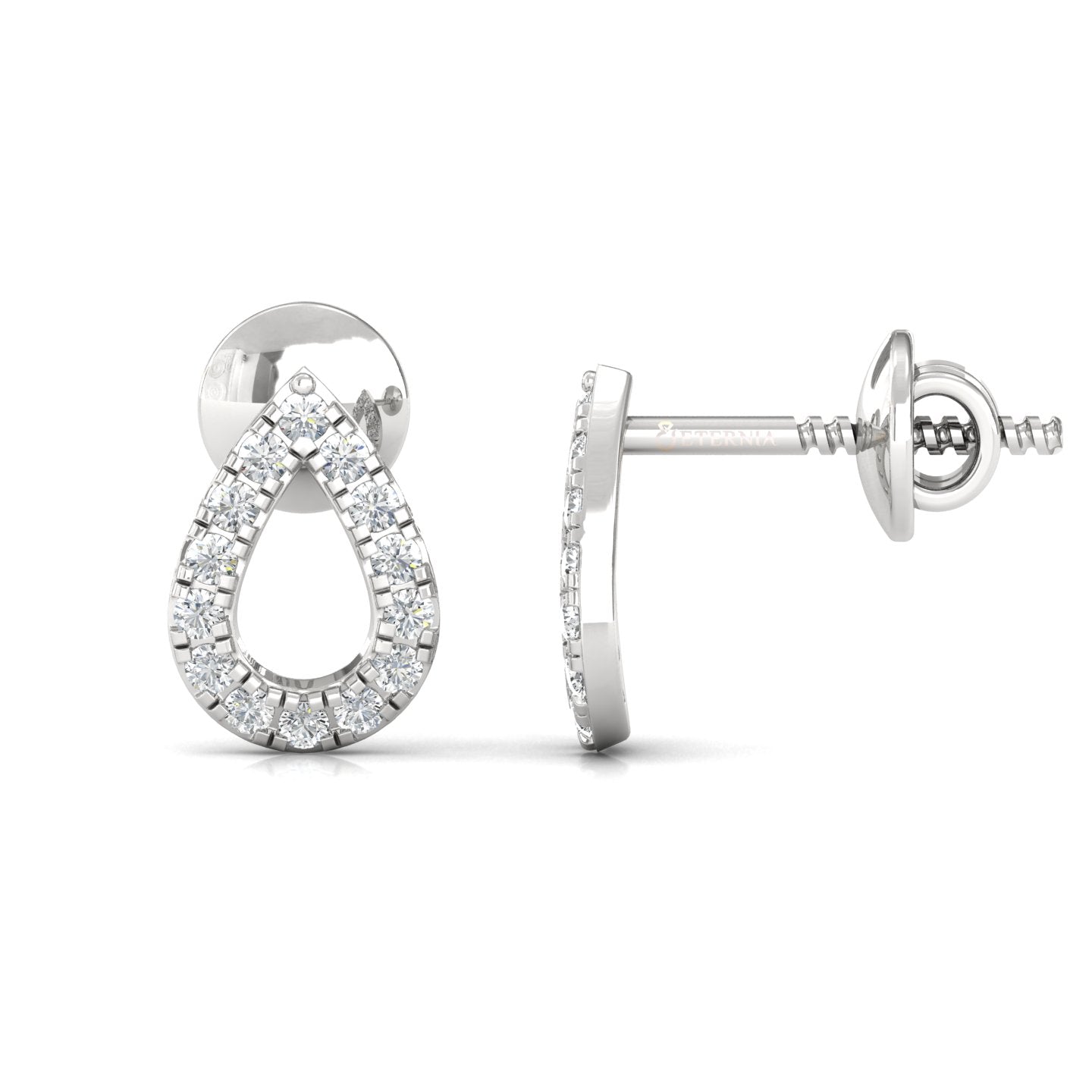 Phyllo Lab Grown Diamond Earings