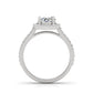 Aureole Lab Grown Diamond Ring