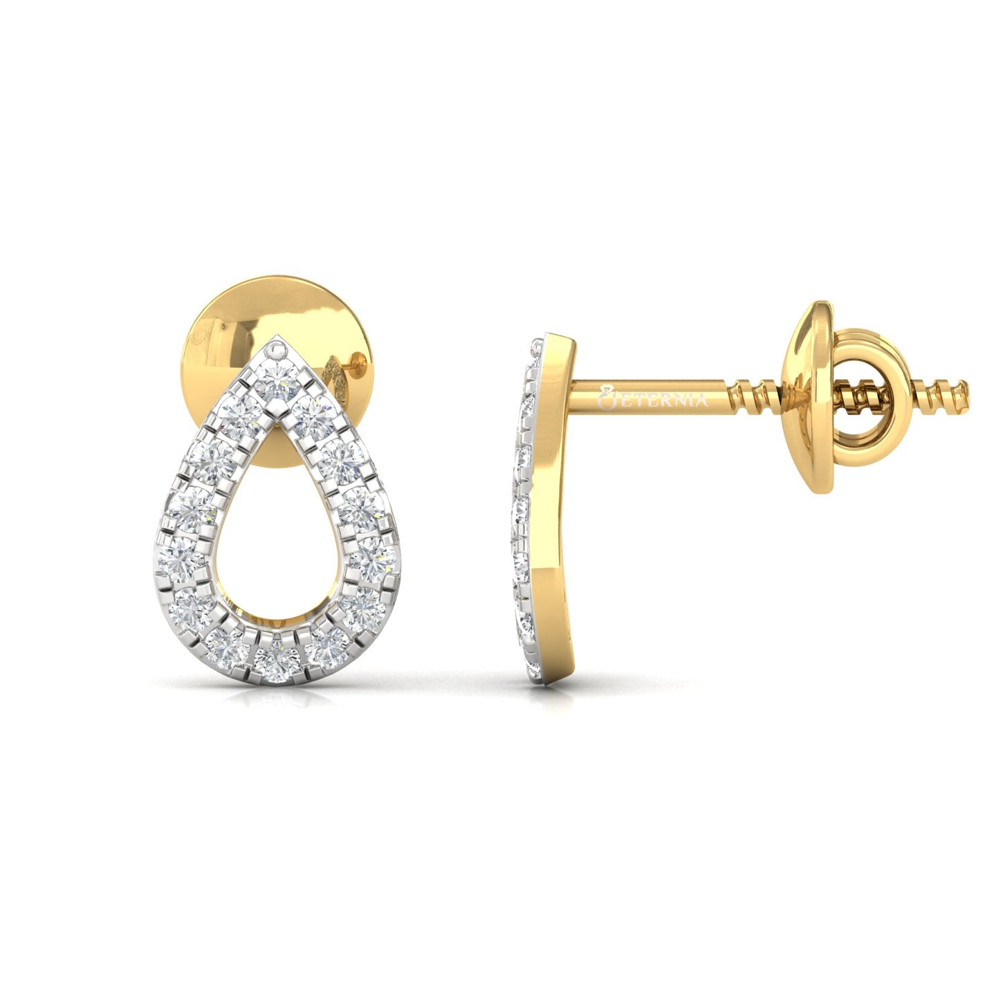 Phyllo Lab Grown Diamond Earings