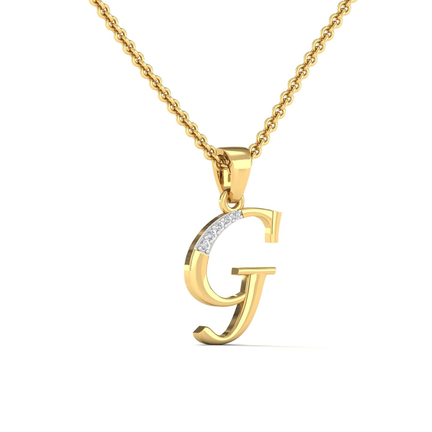 G Lab Grown Diamond Pendant