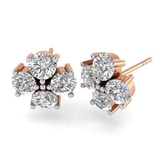 Entico Lab Grown Diamond Earings