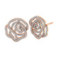 Rosette Lab Grown Diamond Earings