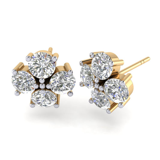 Entico Lab Grown Diamond Earings