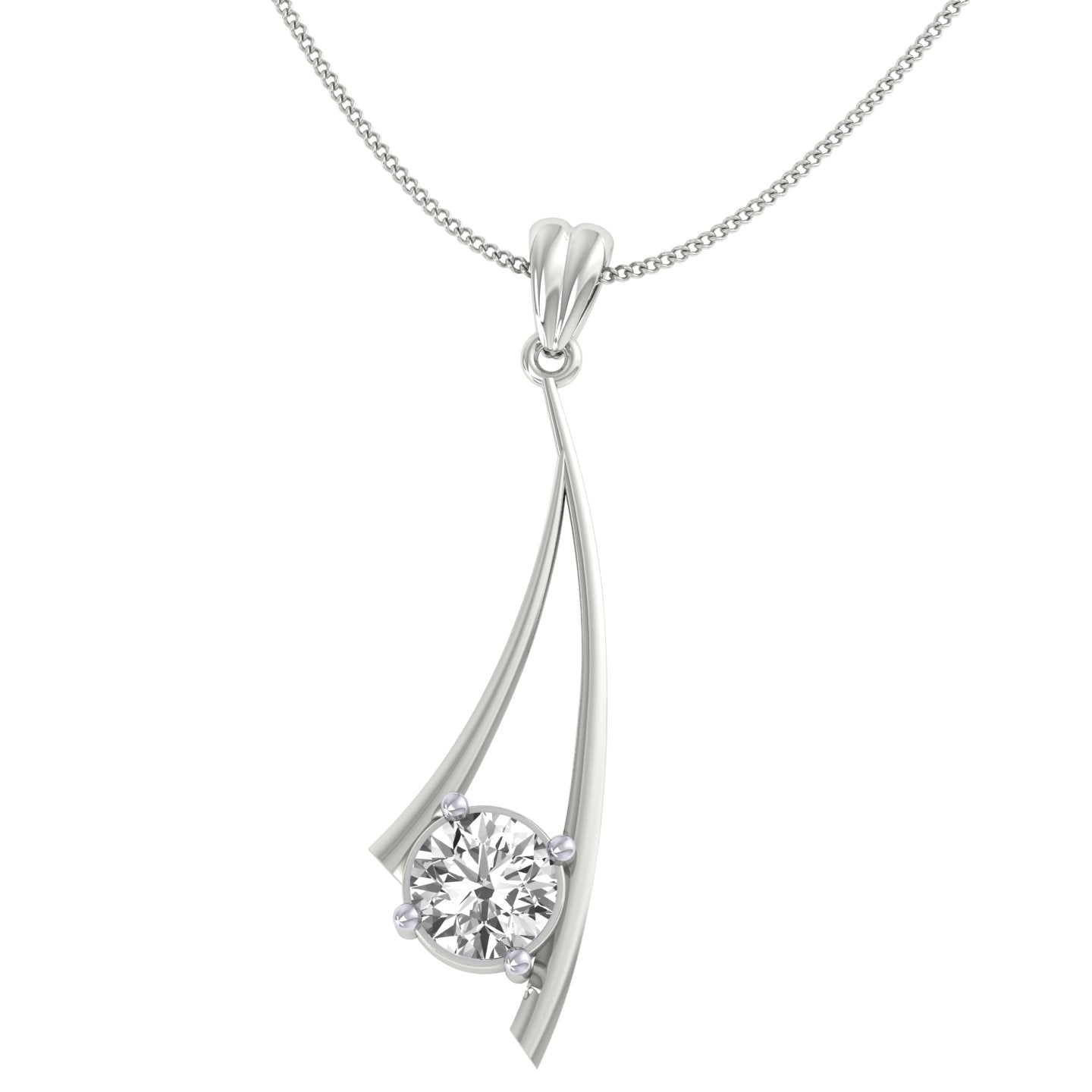 Evie Lab Grown Diamond Pendant