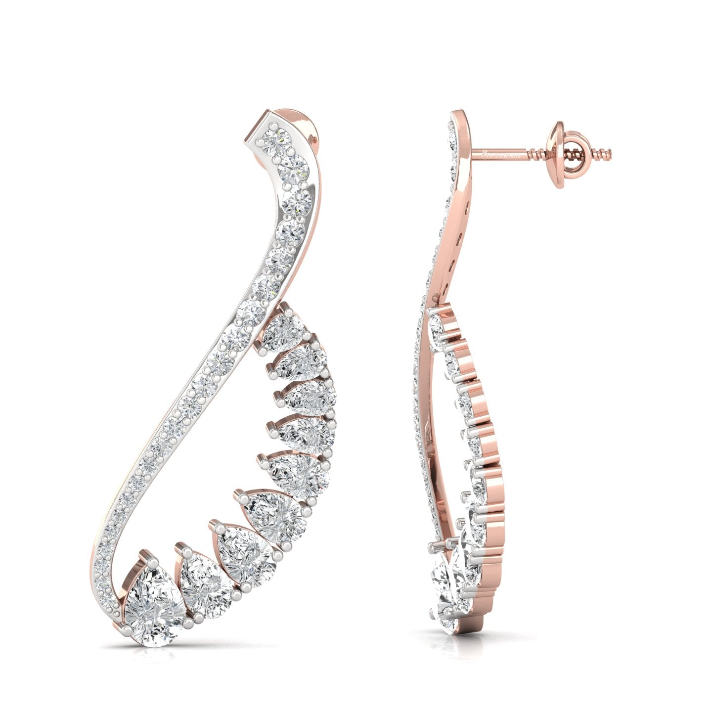 Kurve Lab Grown Diamond Earings