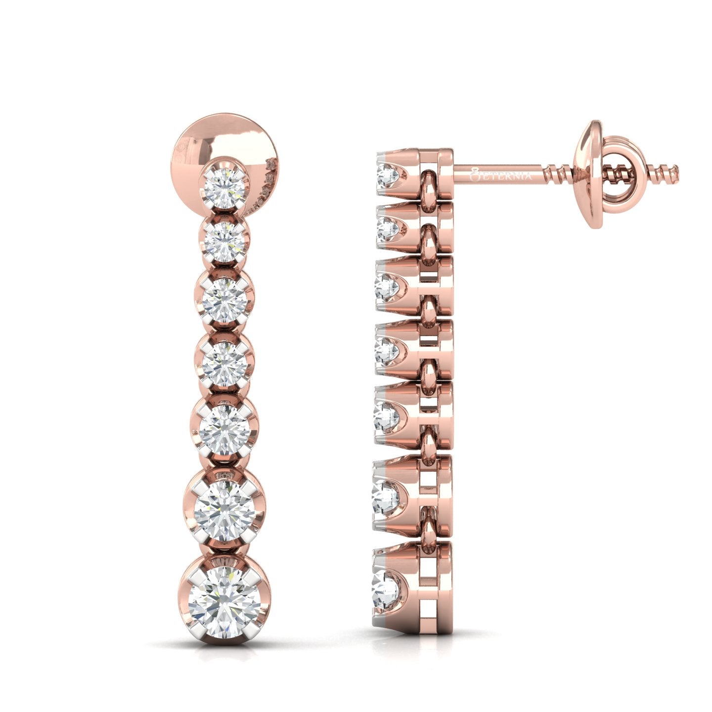 Fald Lab Grown Diamond Earings