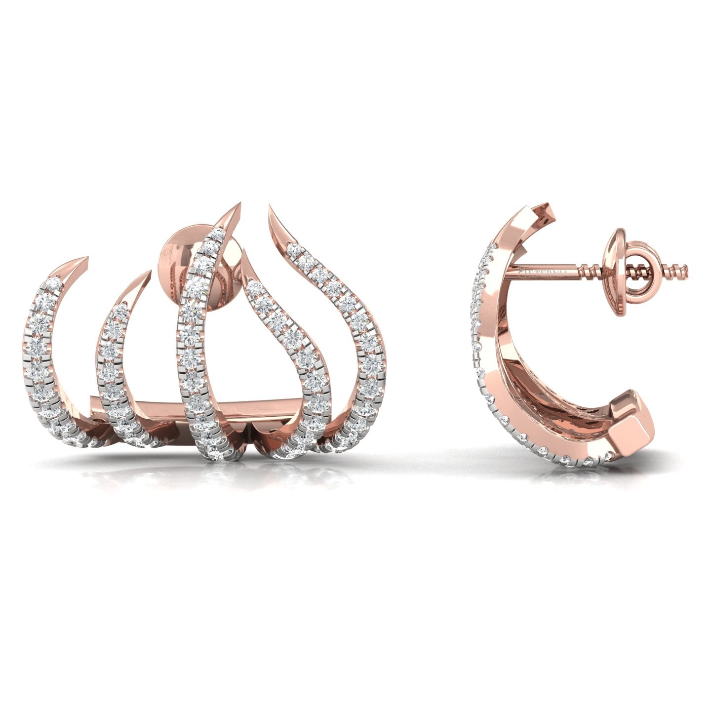 Calin Lab Grown Diamond Earings