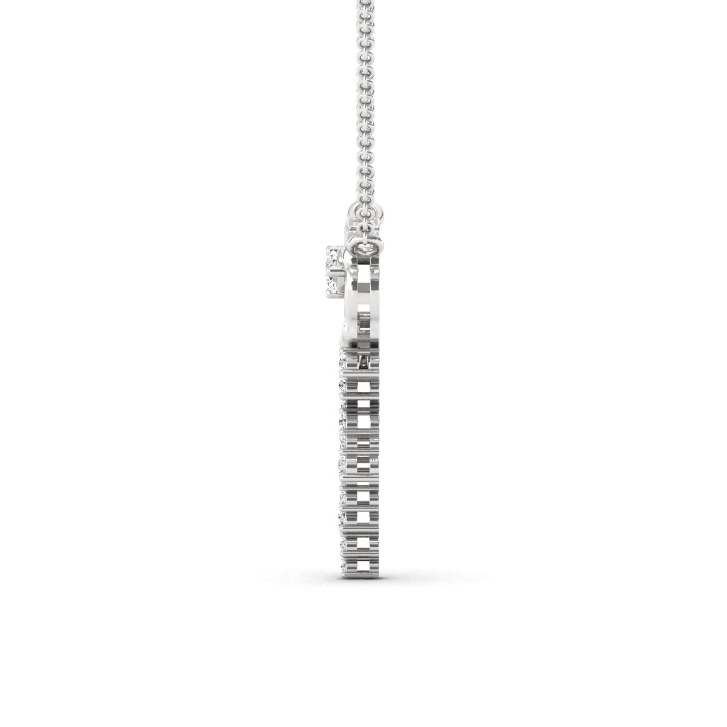 Mawar Lab Grown Diamond Pendant