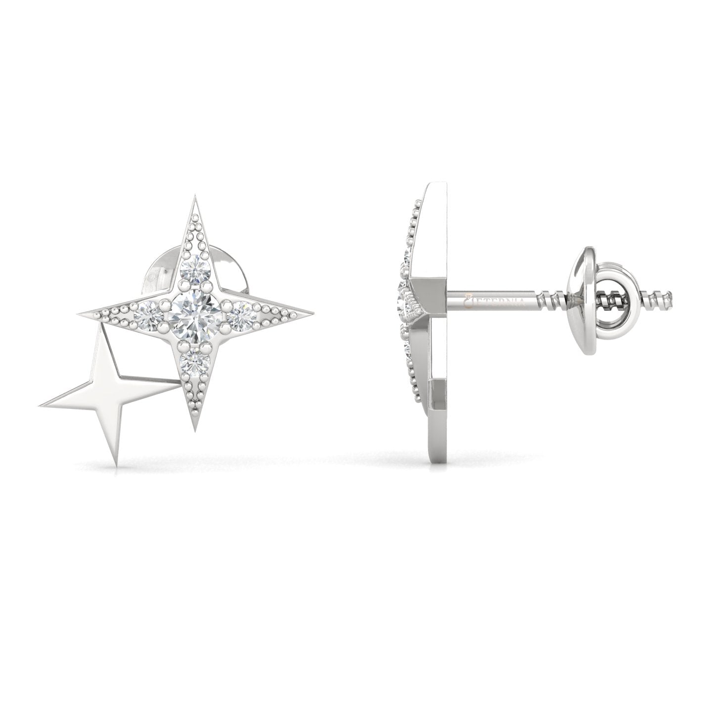 Eclat Lab Grown Diamond Earings