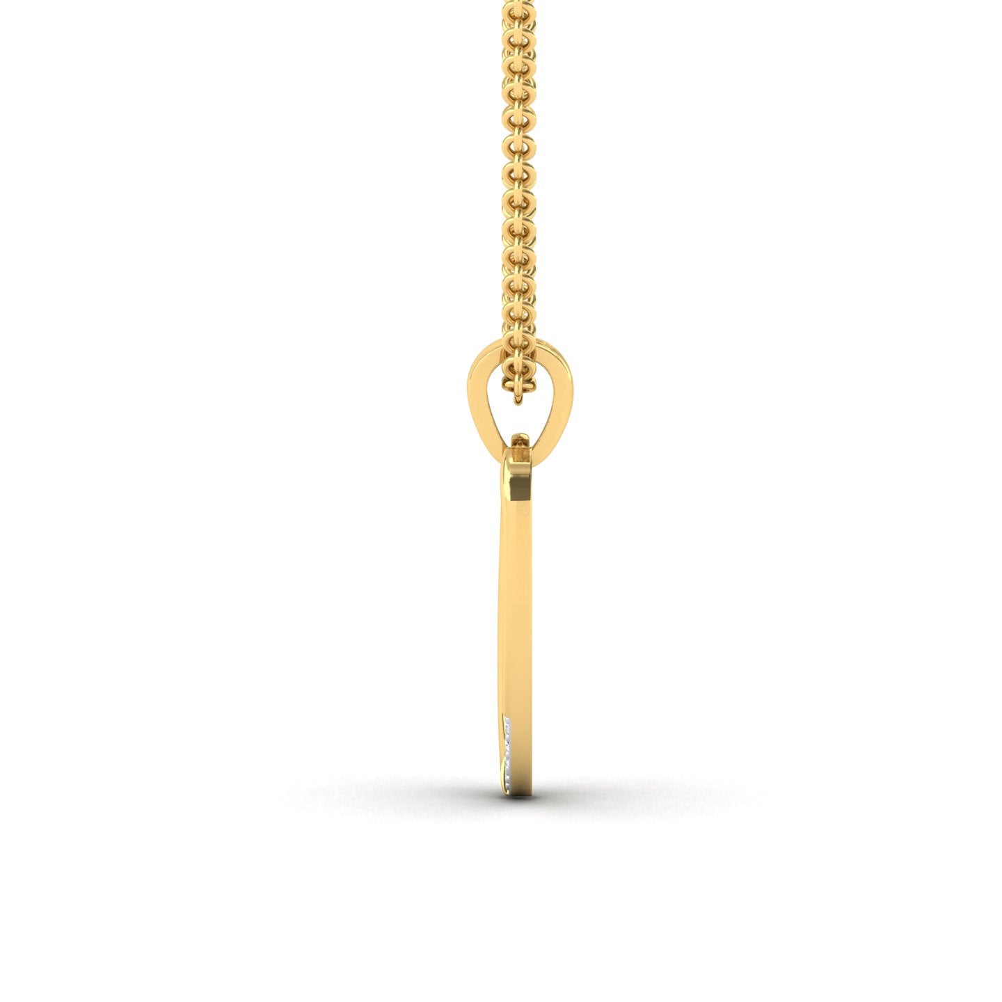 U  Lab Grown Diamond Pendant