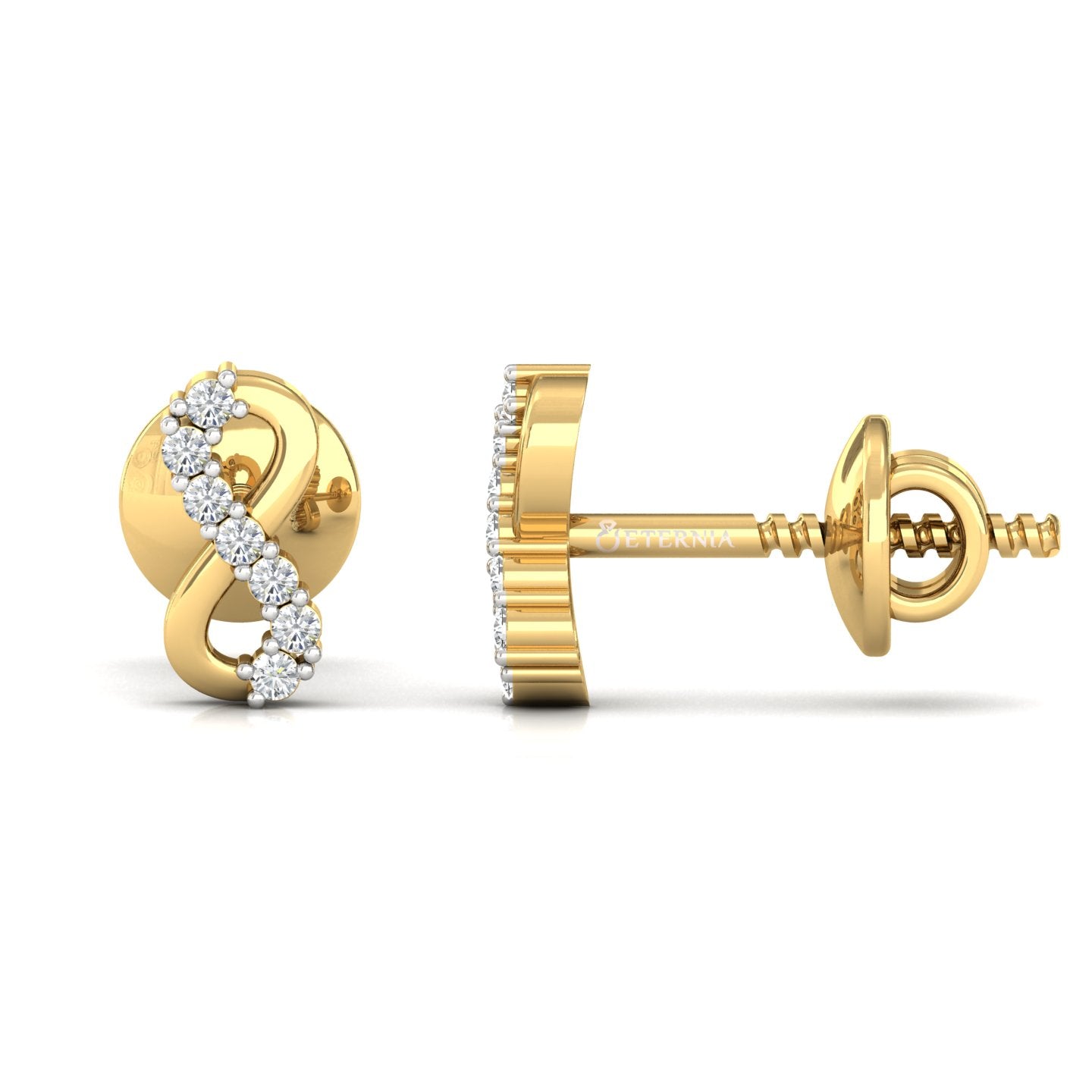 Evig Lab Grown Diamond Earings