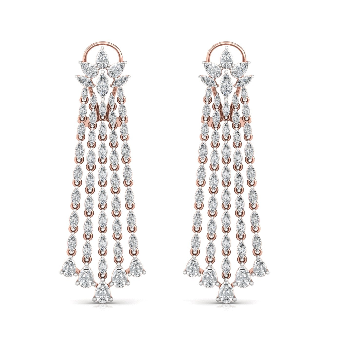 Argolla Lab Grown Diamond Earings