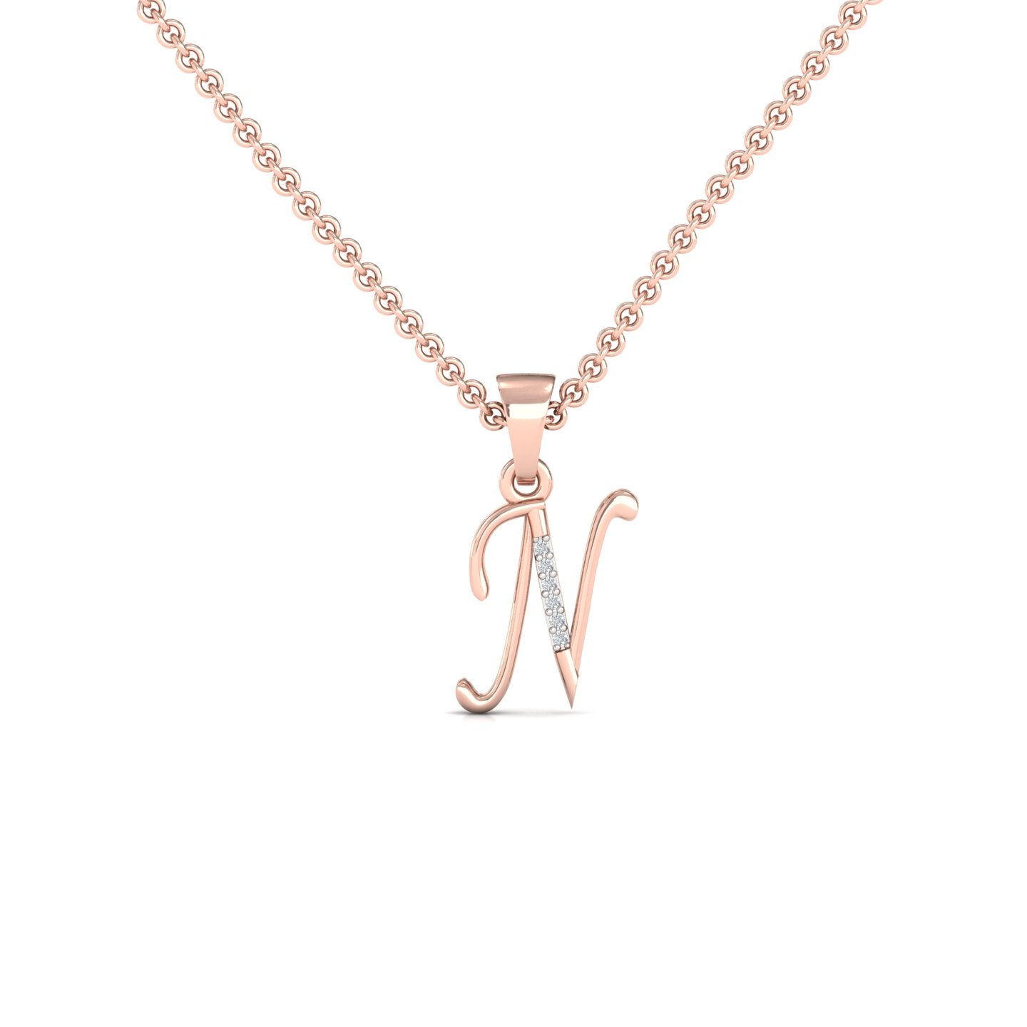 N  Lab Grown Diamond Pendant