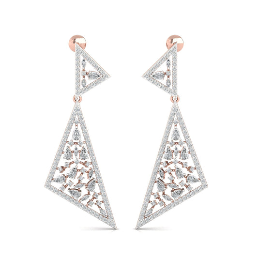 Cifra Lab Grown Diamond Earings