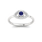 Scowl Lab Grown Diamond Evil Eye Ring