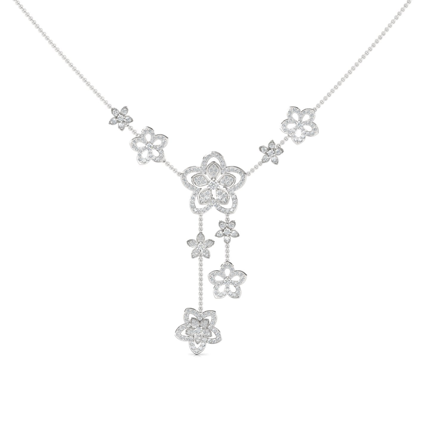 Floare Lab Grown Diamond Pendant