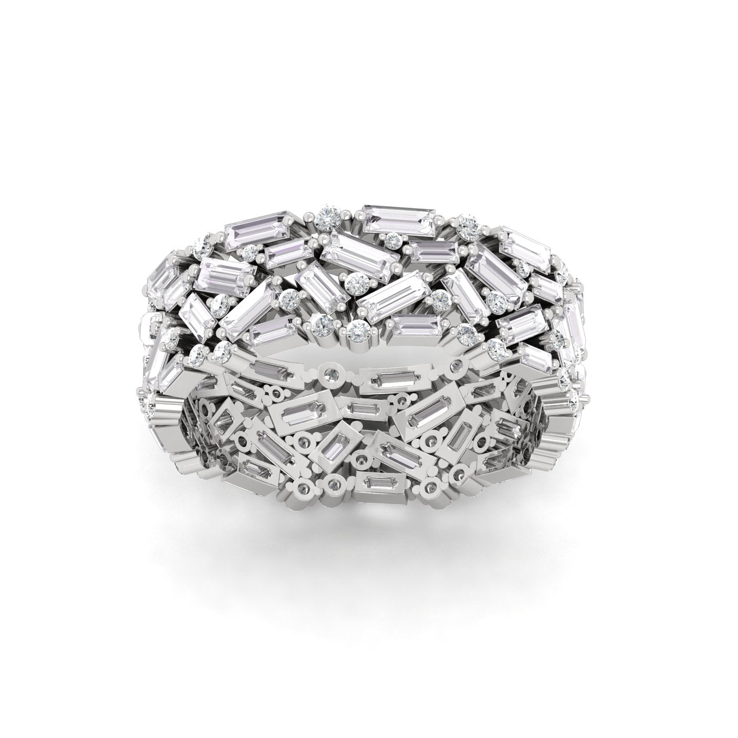 Klaster Lab Grown Diamond Ring