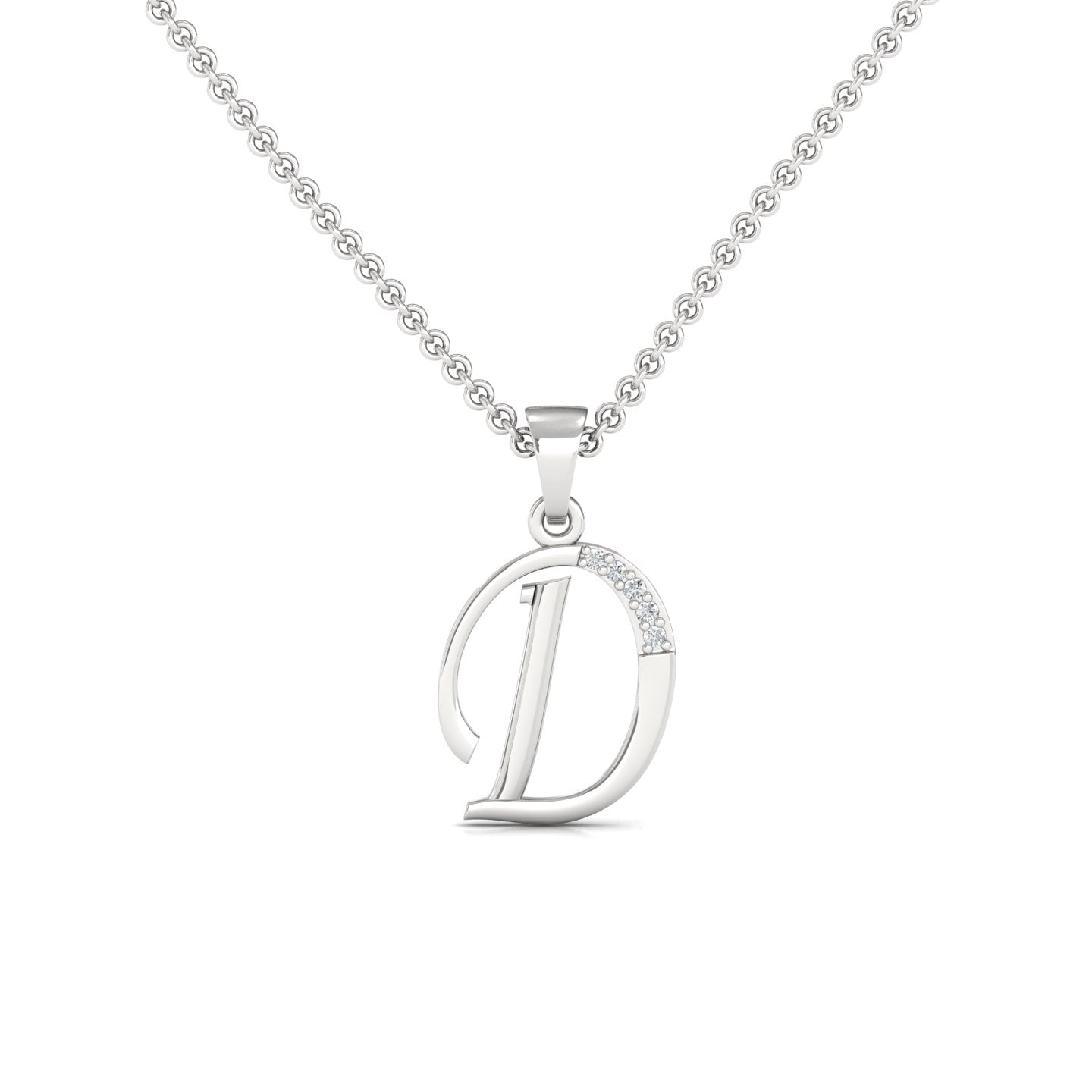 D Lab Grown Diamond Pendant