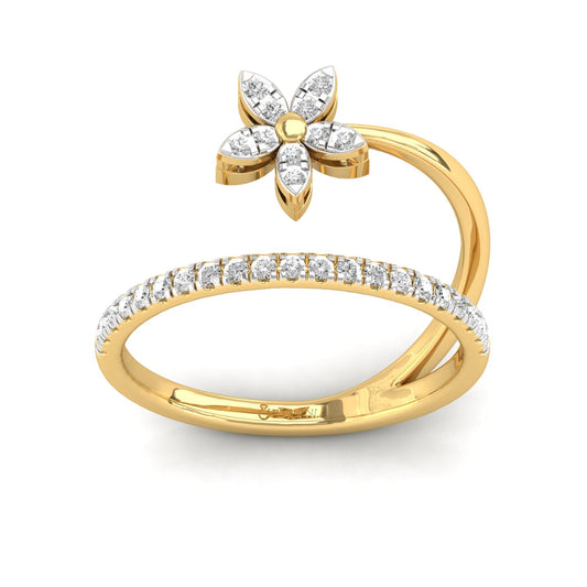 Flor Lab Grown Diamond Ring