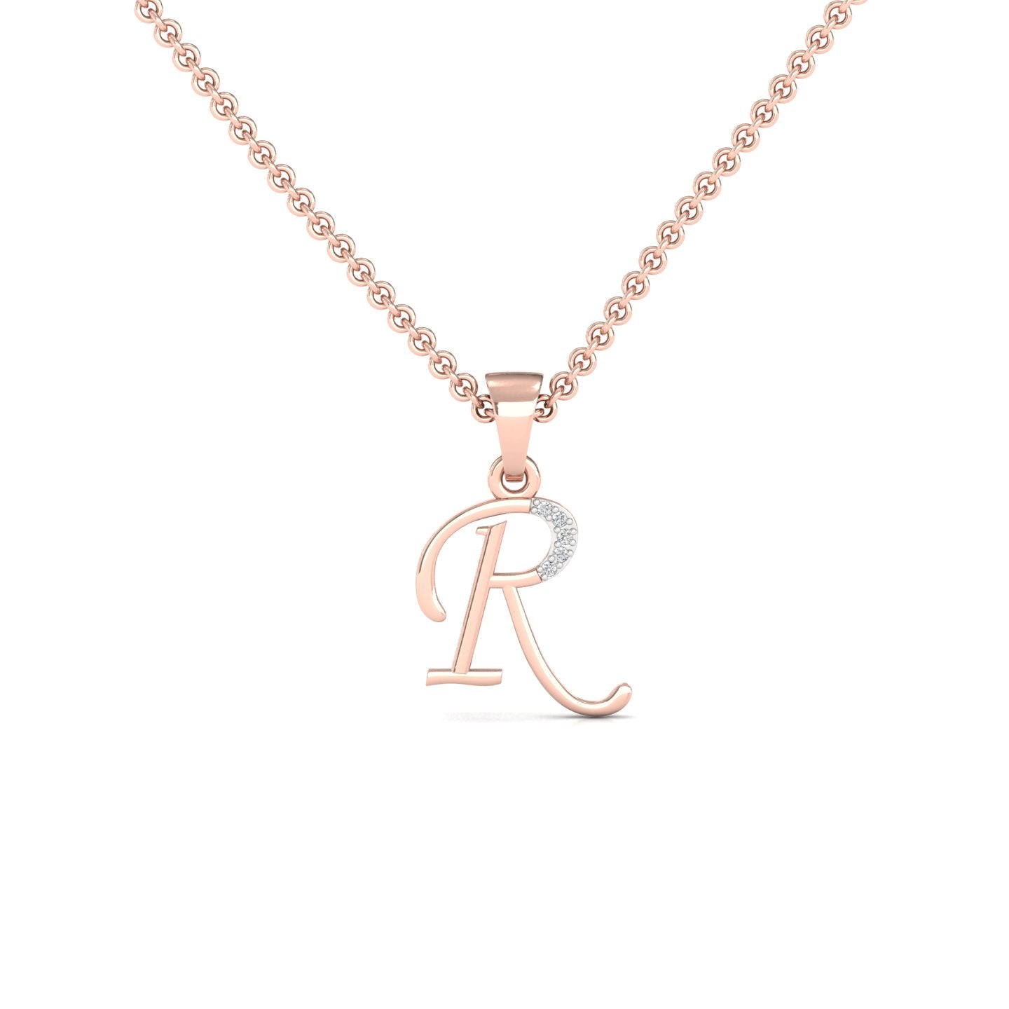 R  Lab Grown Diamond Pendant