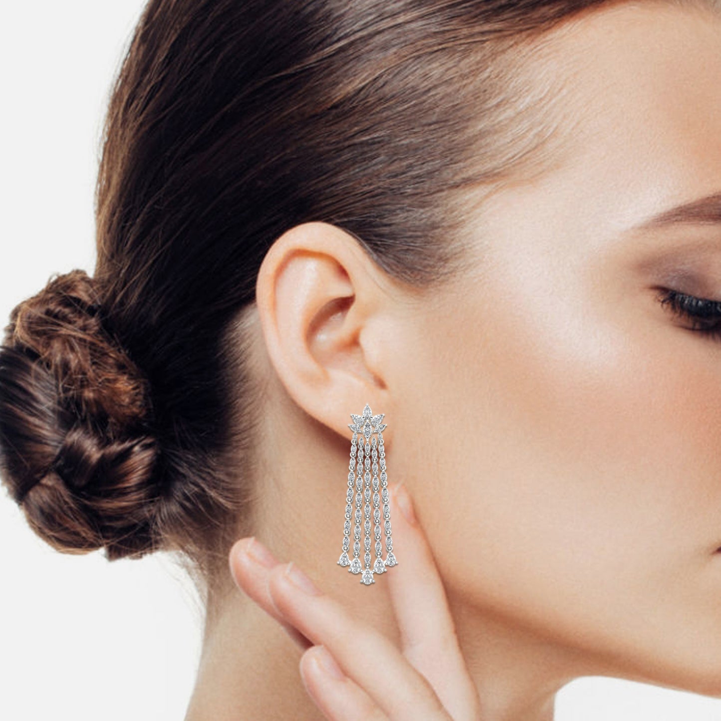 Argolla Lab Grown Diamond Earings